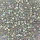 Miyuki delica beads 11/0 - Transparent gold luster gray DB-107